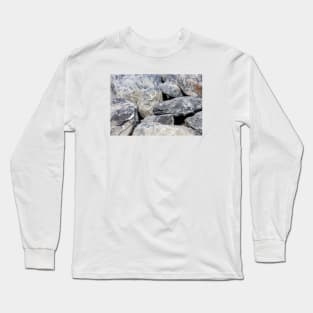 Boulders Stacked On Top Of One Another Long Sleeve T-Shirt